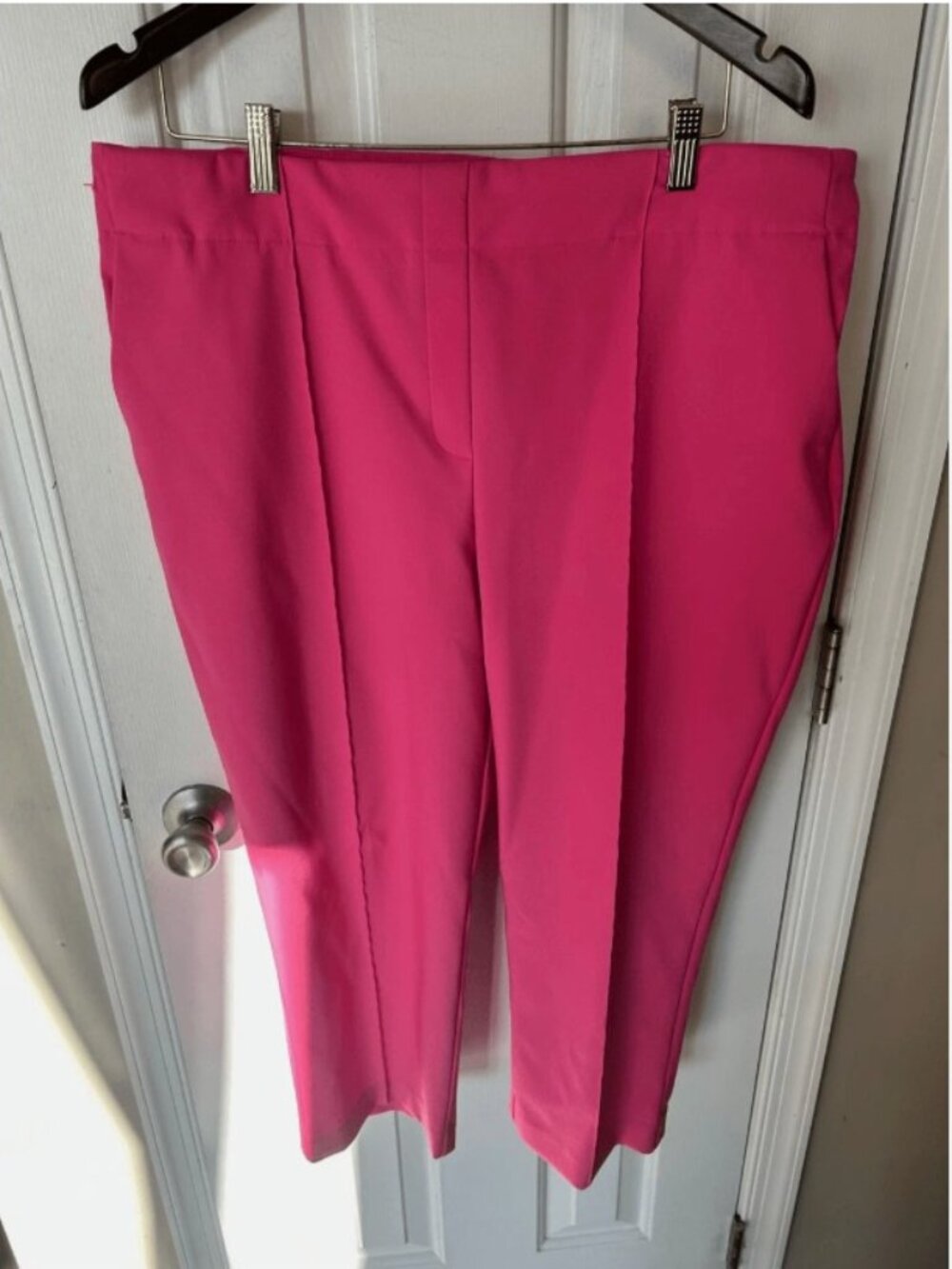 Rachel Zoe pink skinny stretchy pants size 16 stylish work attire
